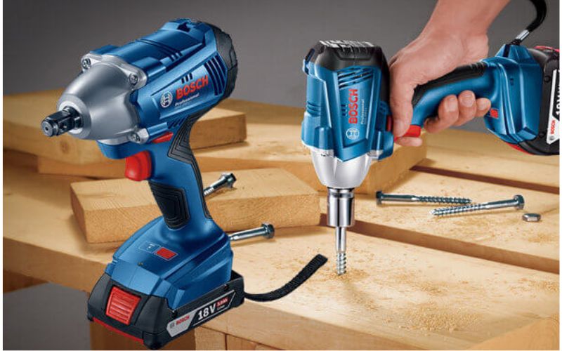 Máy siết bu lông dùng pin Bosch GDS 250-LI