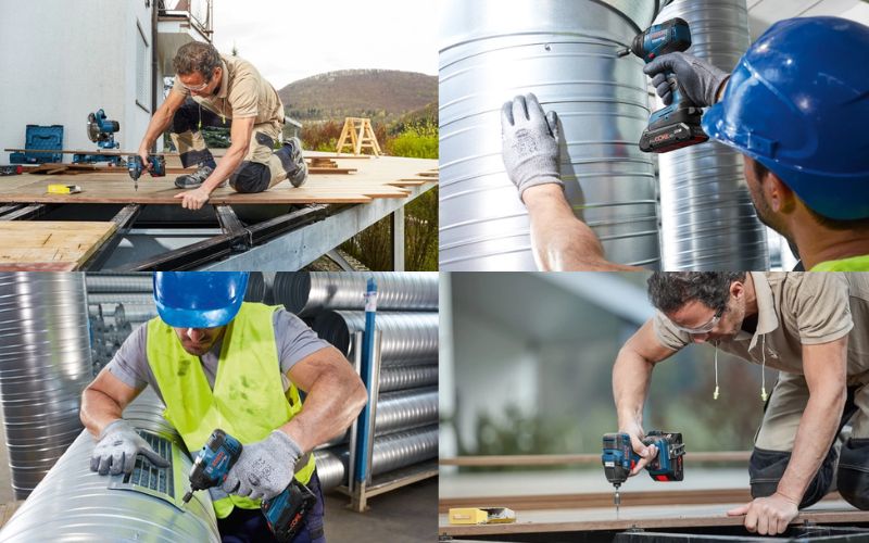 Máy vặn vít dùng pin Bosch GDR 18V-200C